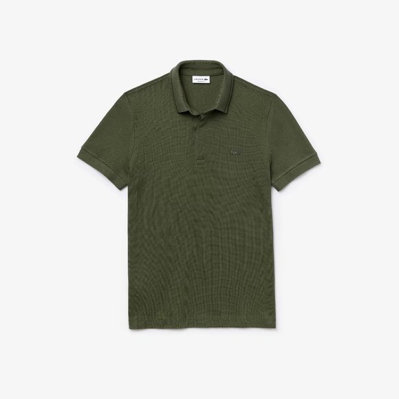 Men's Regular Fit Linen-Blend Polo Shirt Small - Picture 1 of 2